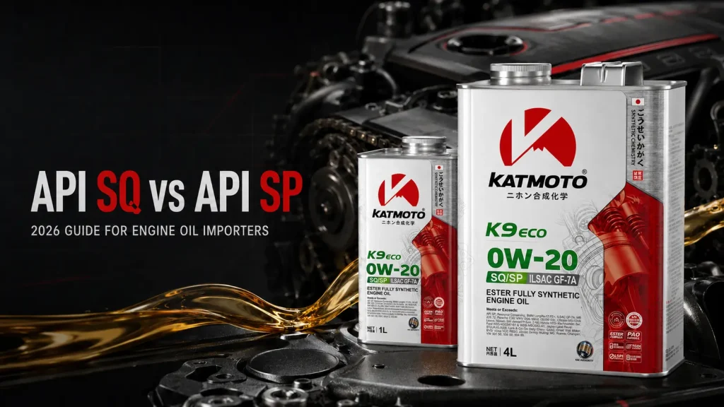 API SQ vs API SP and ILSAC GF-7: What Engine Oil Importers Need to Know in 2026